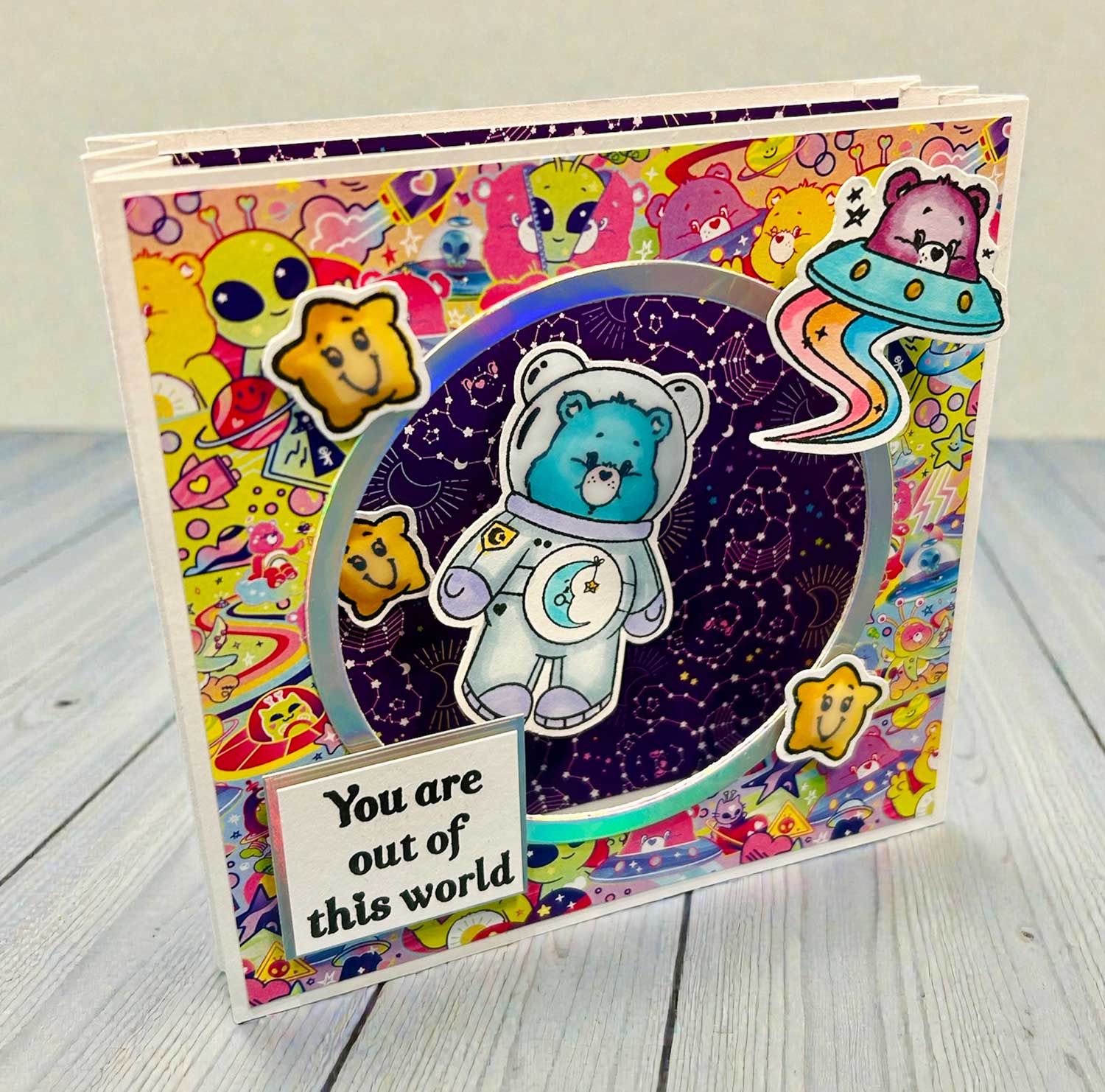 Care Bears Die and A5 Stamp Set Travel Pass | Across The Miles - Image 4