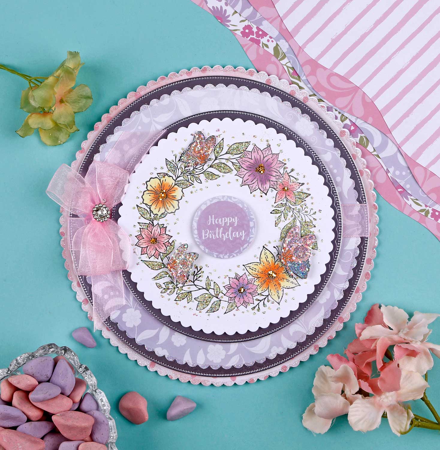 Chloe's Creative Cards Collection premium magazine & kit #18 - Image 17