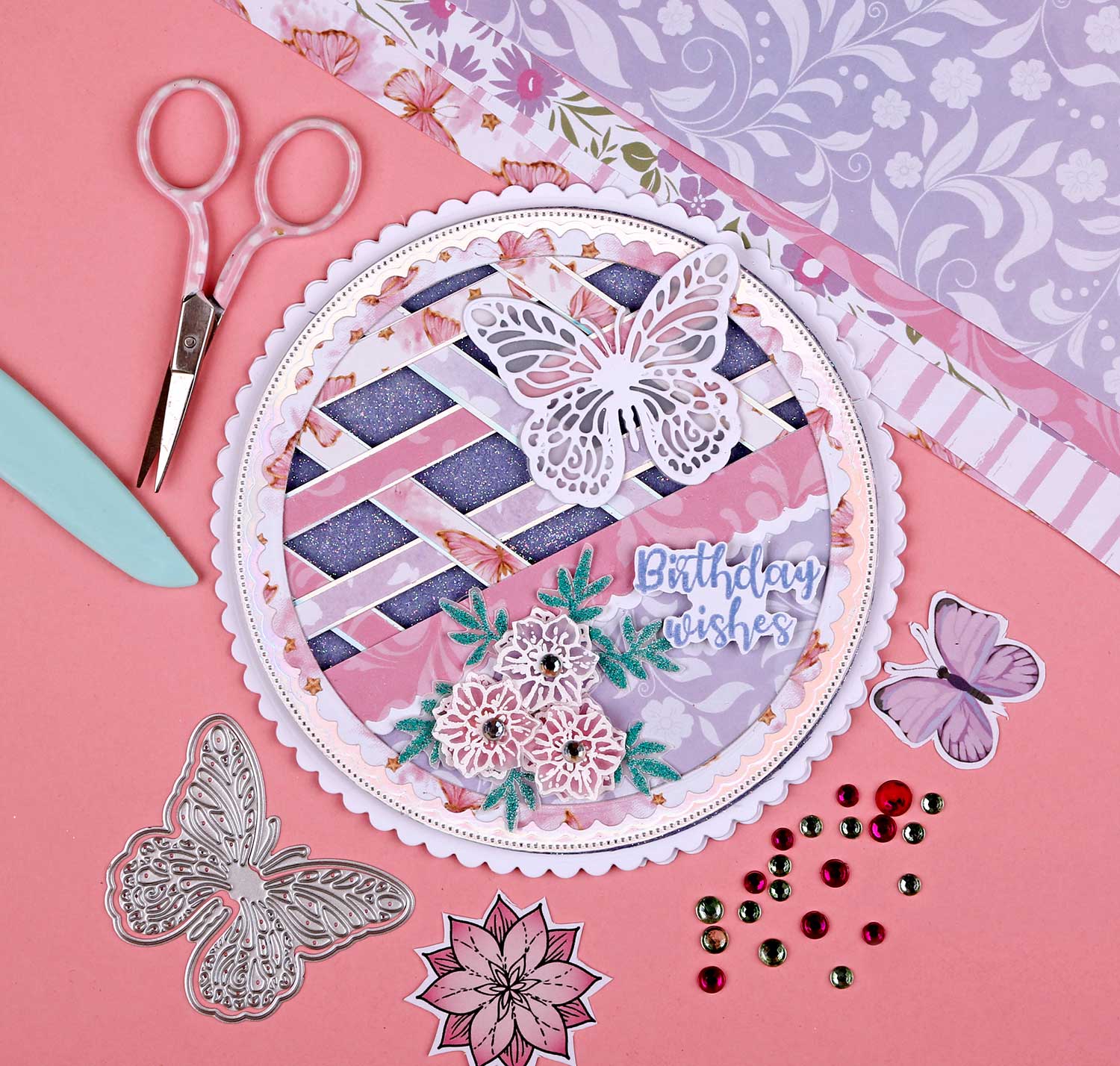 Chloe's Creative Cards Collection premium magazine & kit #18 - Image 9