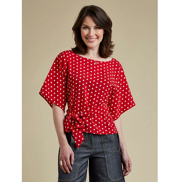 Digital Download | Simple Sew Juliette Tie-Back Blouse Top Sewing Pattern - Image 2