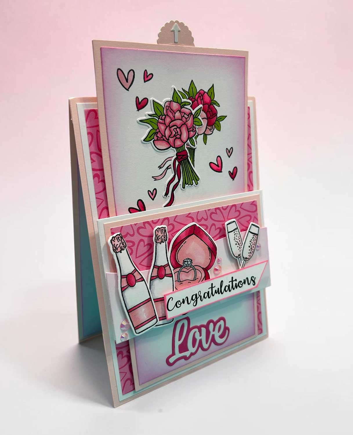 Made to Surprise 5'' x 7'' Die Set Double Slider Mechanism Set | Slide & Hide - Image 5