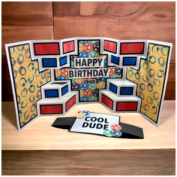 Made To Surprise 5in x 7in Die Set Showstoppers Winged Pop Up Card Blank Dies | Set of 11 - Image 4