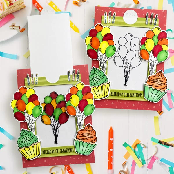 Made to Surprise 5in x 7in Mechanism Die Set Magic Colour Slide | Set of 6 - Image 2