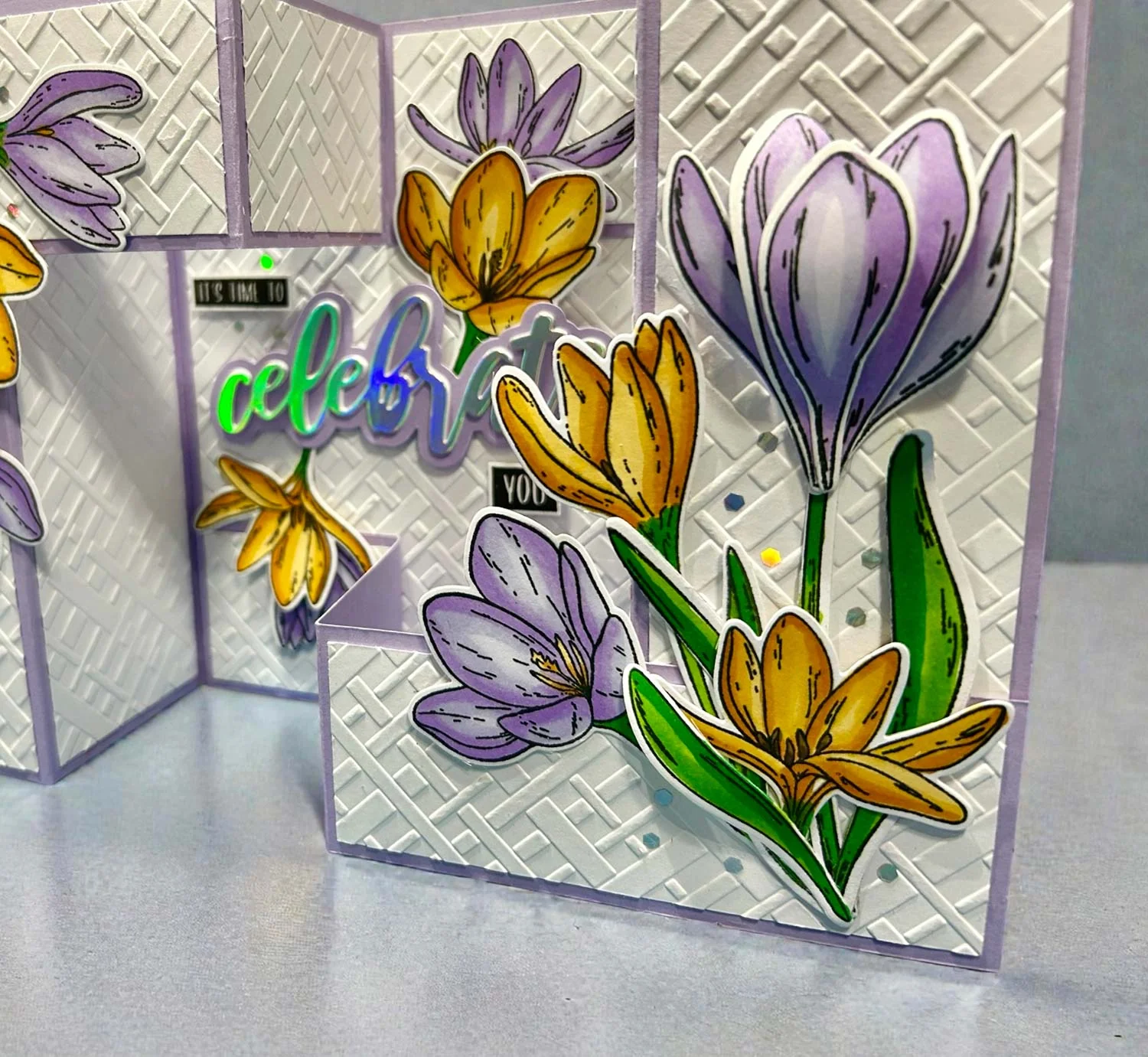 Made to Surprise 6 x 6'' Die Set Panel Explosion Mechanism | Bloomin' Wonderful - Image 3