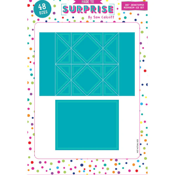 Made to Surprise 6'' x 6'' Die Set Showstopper  Mechanism Set | Let The Good Times Roll