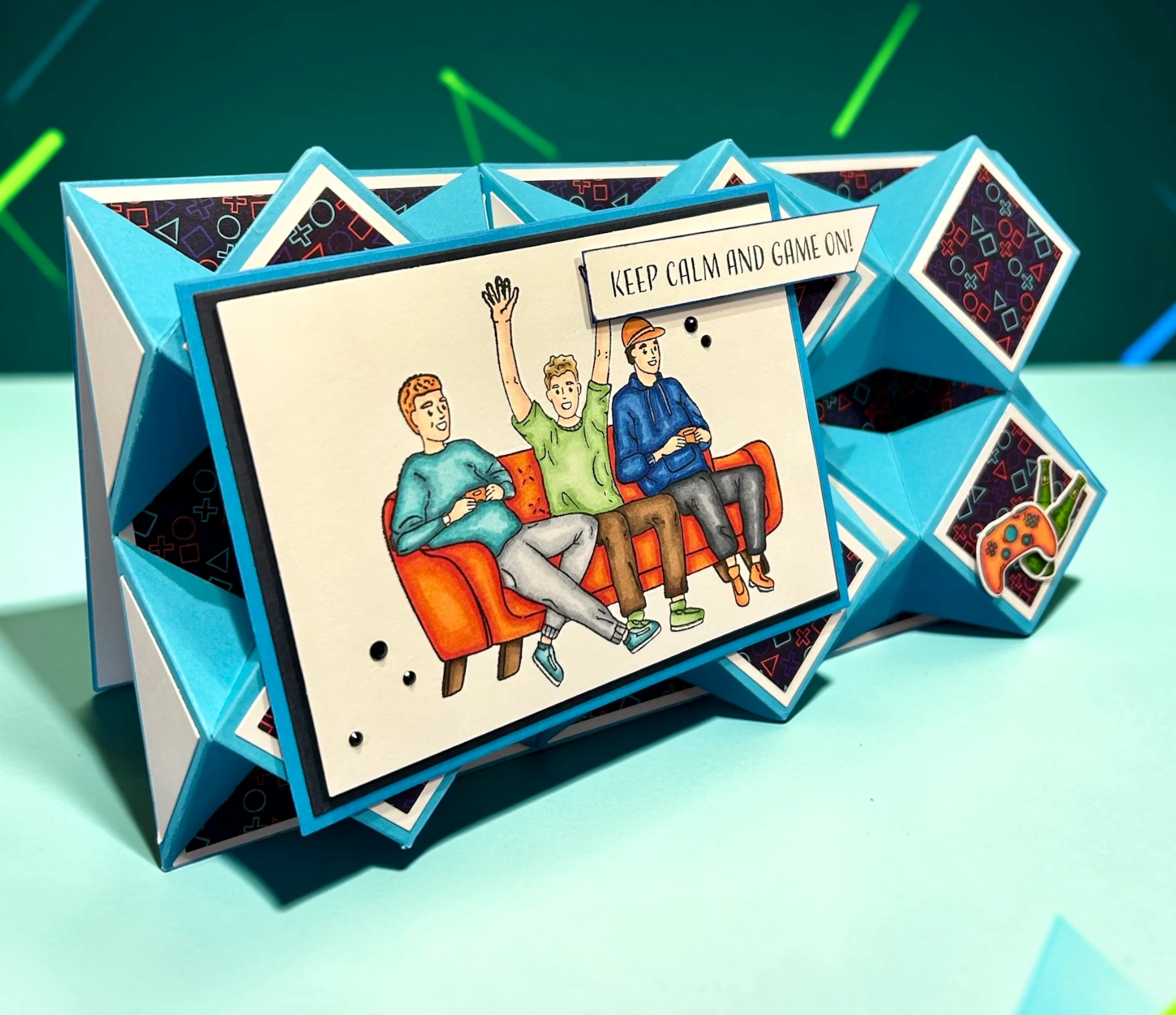 Made to Surprise 6'' x 6'' Die Set Showstopper  Mechanism Set | Let The Good Times Roll - Image 2