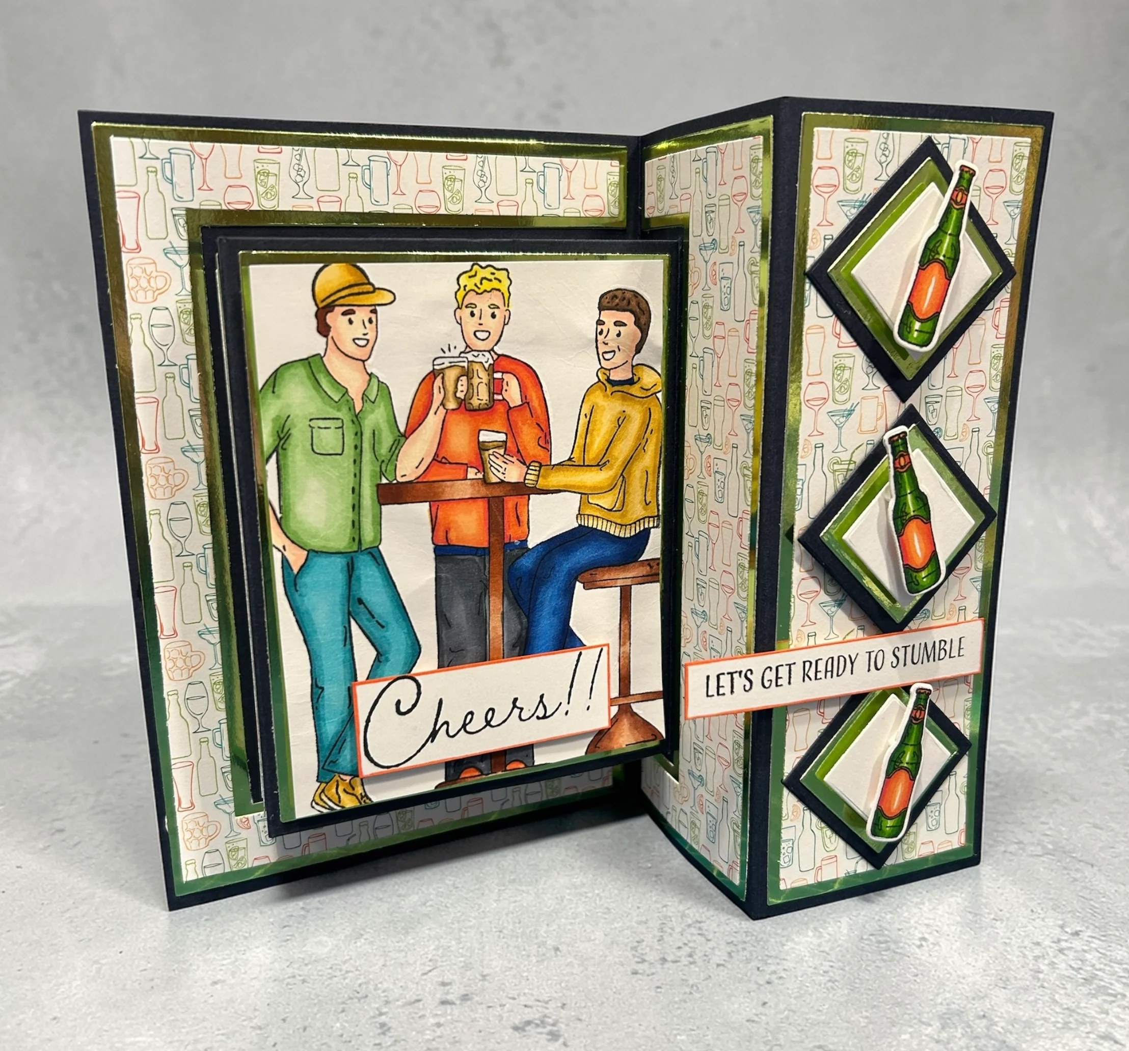 Made to Surprise 6'' x 6'' Die Set Showstopper  Mechanism Set | Let The Good Times Roll - Image 4