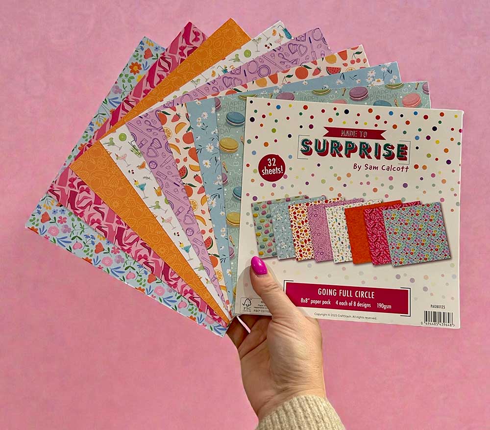 Made to Surprise 8'' x 8'' Paper Pack Going Full Circle | Going Full Circle - Image 2