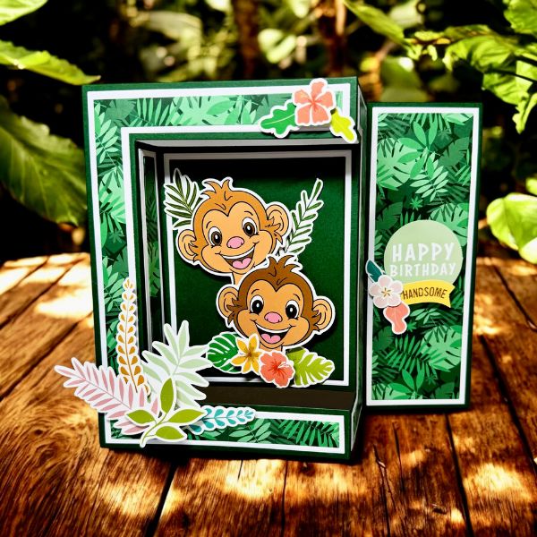 Made To Surprise A5 Clear Stamp and Die Set Animal Madness Wild Friends | Set of 24 - Image 3