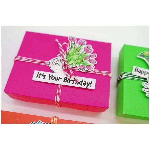 Made To Surprise A5 Clear Stamp Set Funky Flowers by Sam Calcott | Set of 15 - Image 10