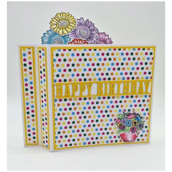Made To Surprise A5 Clear Stamp Set Funky Flowers by Sam Calcott | Set of 15 - Image 14