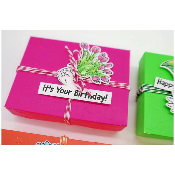 Made To Surprise A5 Clear Stamp Set Funky Flowers by Sam Calcott | Set of 15 - Image 2