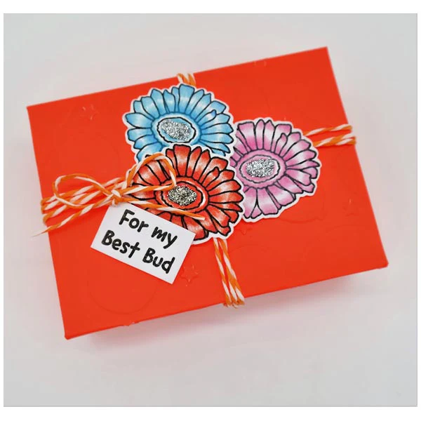 Made To Surprise A5 Clear Stamp Set Funky Flowers by Sam Calcott | Set of 15 - Image 5