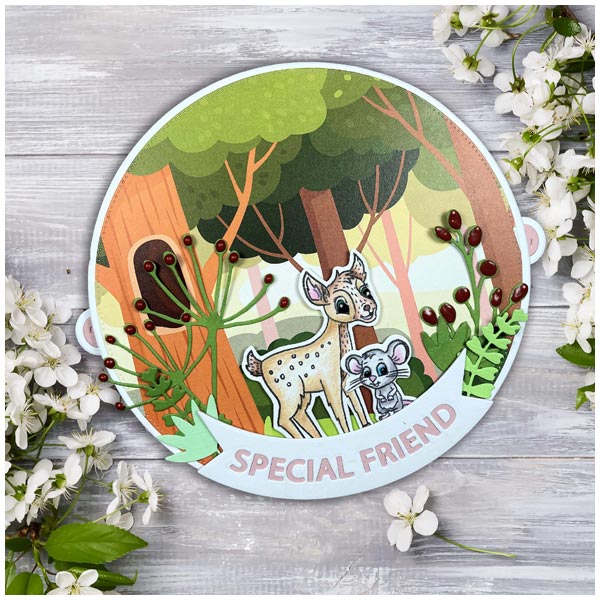 Made To Surprise A5 Clear Stamp Set Woodland Animals by Sam Calcott | Set of 19 - Image 4