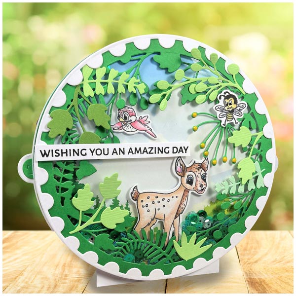 Made To Surprise A5 Clear Stamp Set Woodland Scenes Animals by Sam Calcott | Set of 19 - Image 3