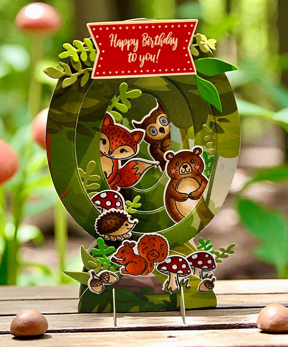 Made to Surprise A5 Stamp and Die Life Of The Woods | Enchanted Forest - Image 4