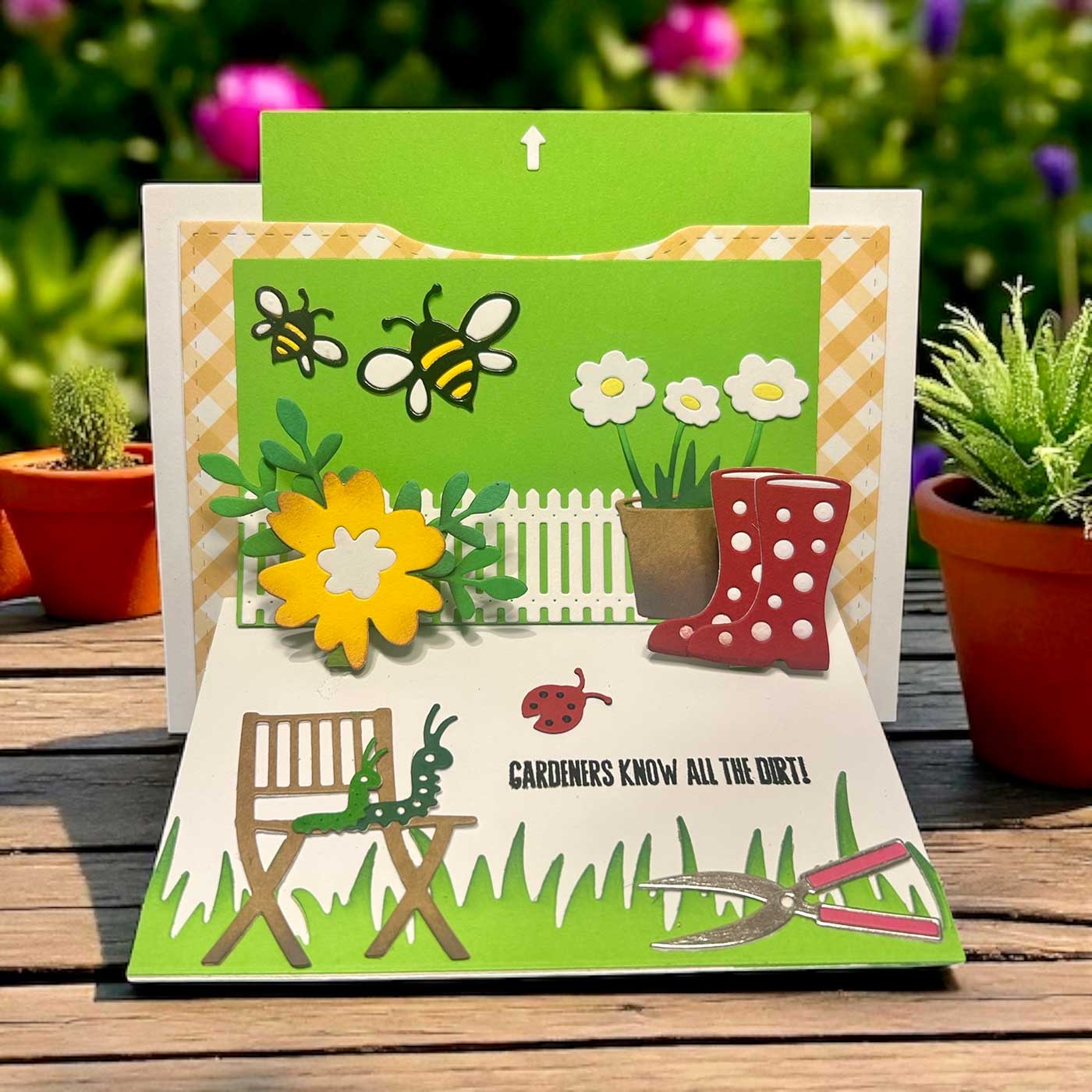 Made To Surprise Stamp and Die Set - In The Garden | All Fun & Games - Image 6