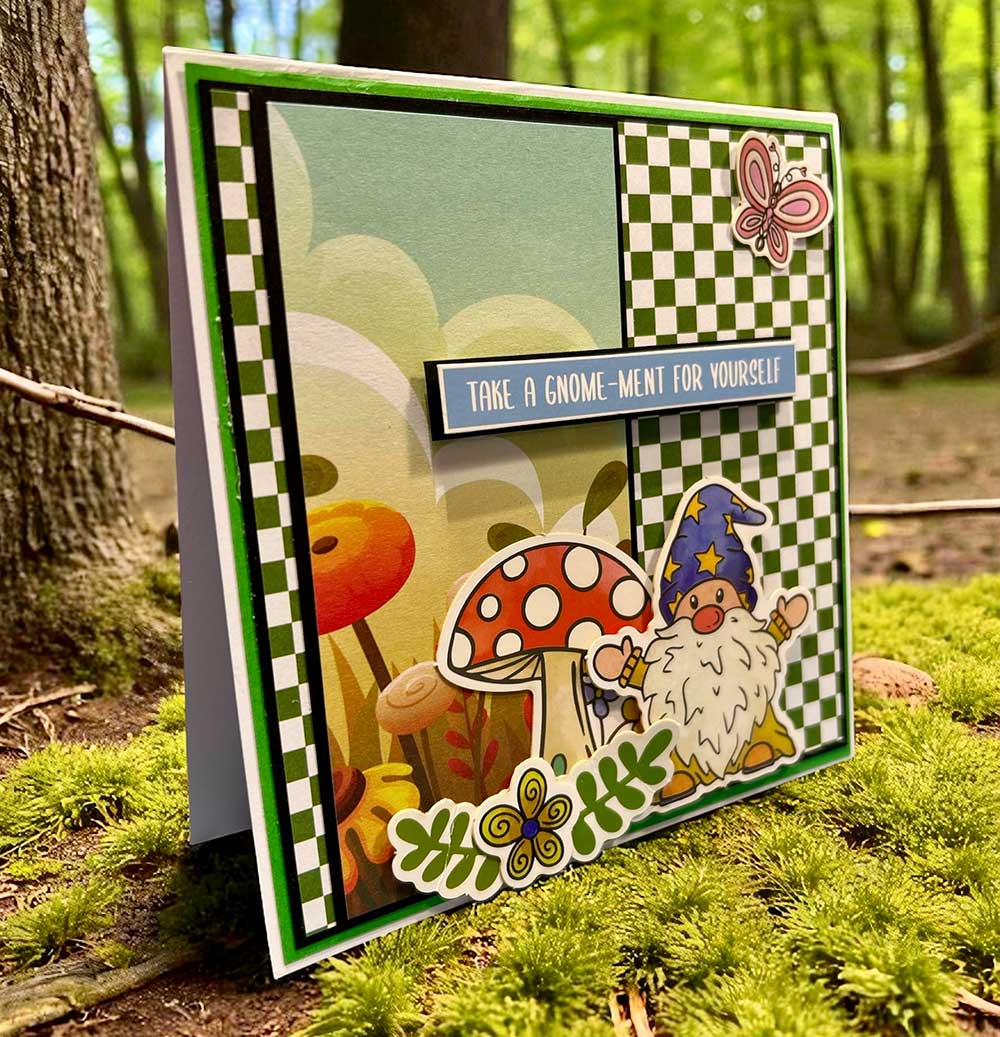 Made to Surprise A5 Stamp and Die Set It's A Gnome's Life | Enchanted Forest - Image 3