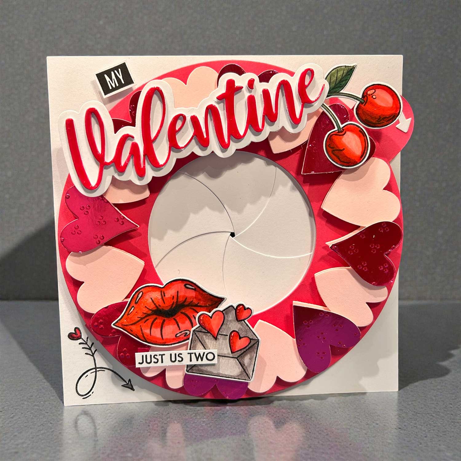 Made to Surprise A5 Stamp and Die Set Love, Love, Love! | Swivel & See - Image 2