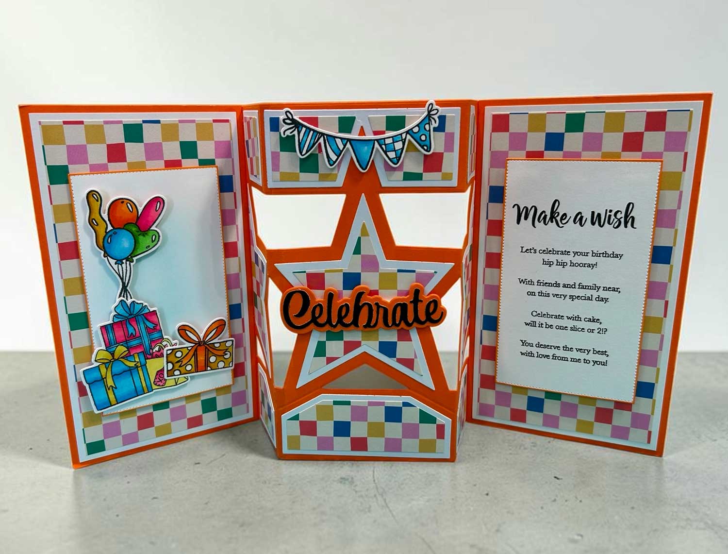 Made to Surprise A5 Stamp and Die Set Make A Wish | Slide & Hide - Image 4