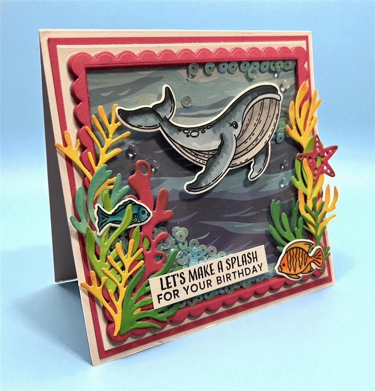 Made to Surprise A5 Stamp and Die Set - Making Waves | Worth Every Penny - Image 4