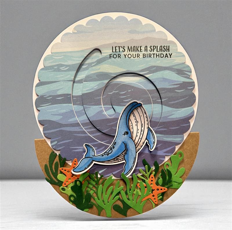 Made to Surprise A5 Stamp and Die Set - Making Waves | Worth Every Penny - Image 5