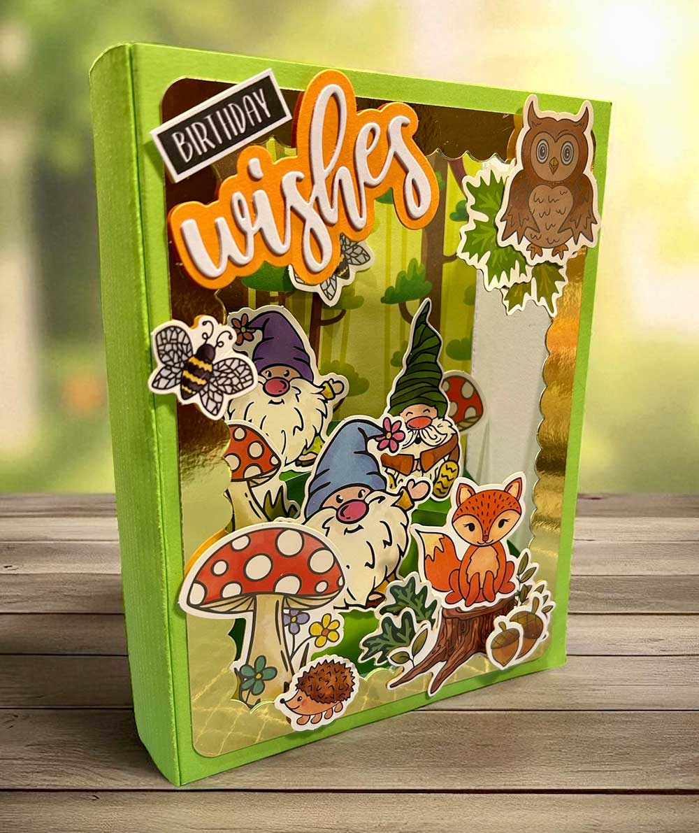 Made to Surprise A5 Stamp and Die Set Mix & Match Sentiments | Enchanted Forest - Image 2