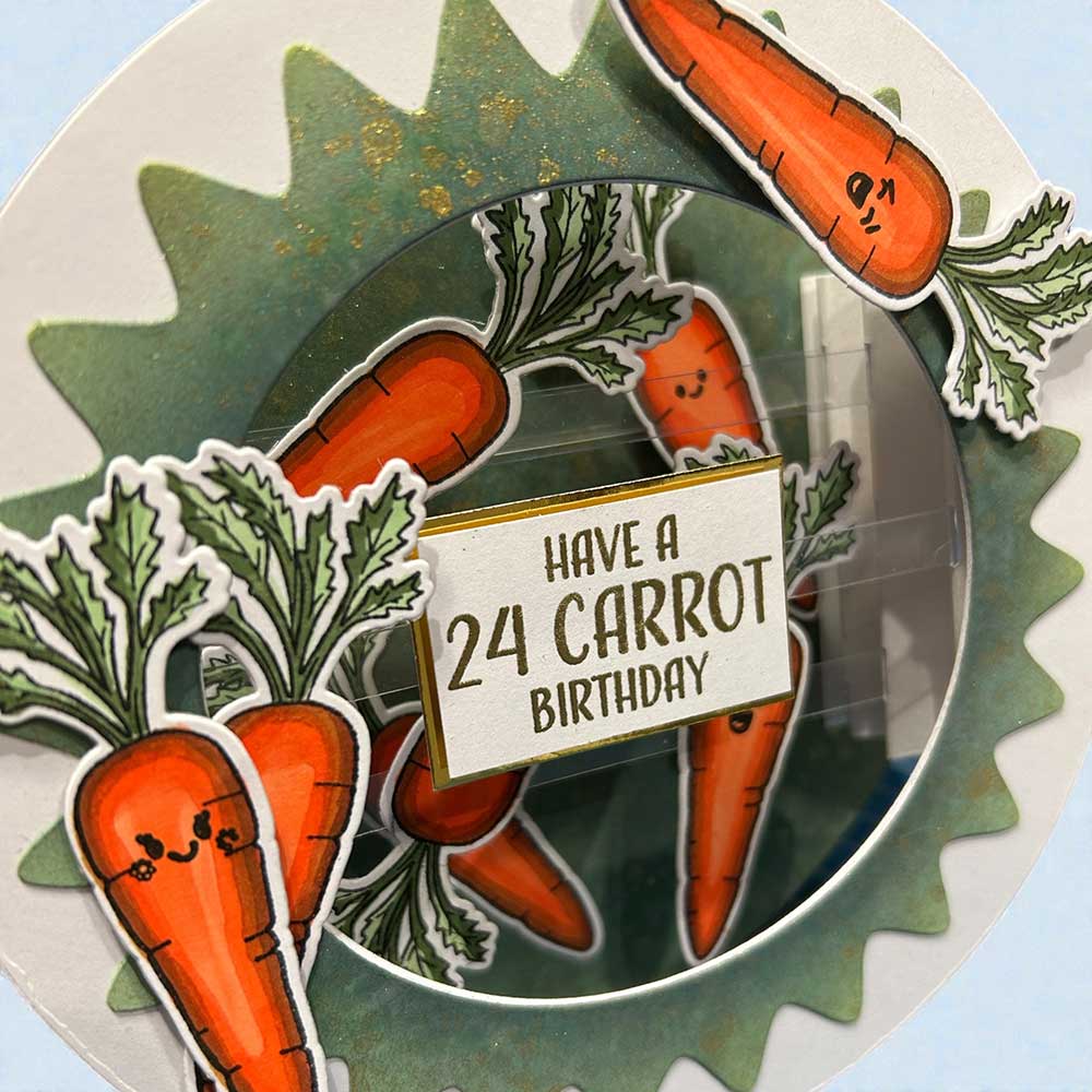 Made to Surprise A5 Stamp and Die Set Rooting For You | Going Full Circle - Image 6