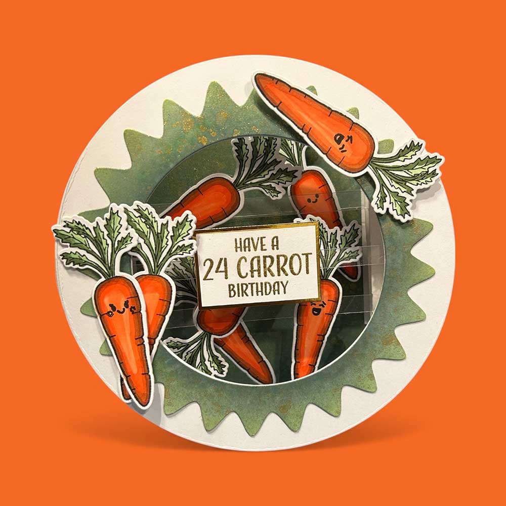Made to Surprise A5 Stamp and Die Set Rooting For You | Going Full Circle - Image 7