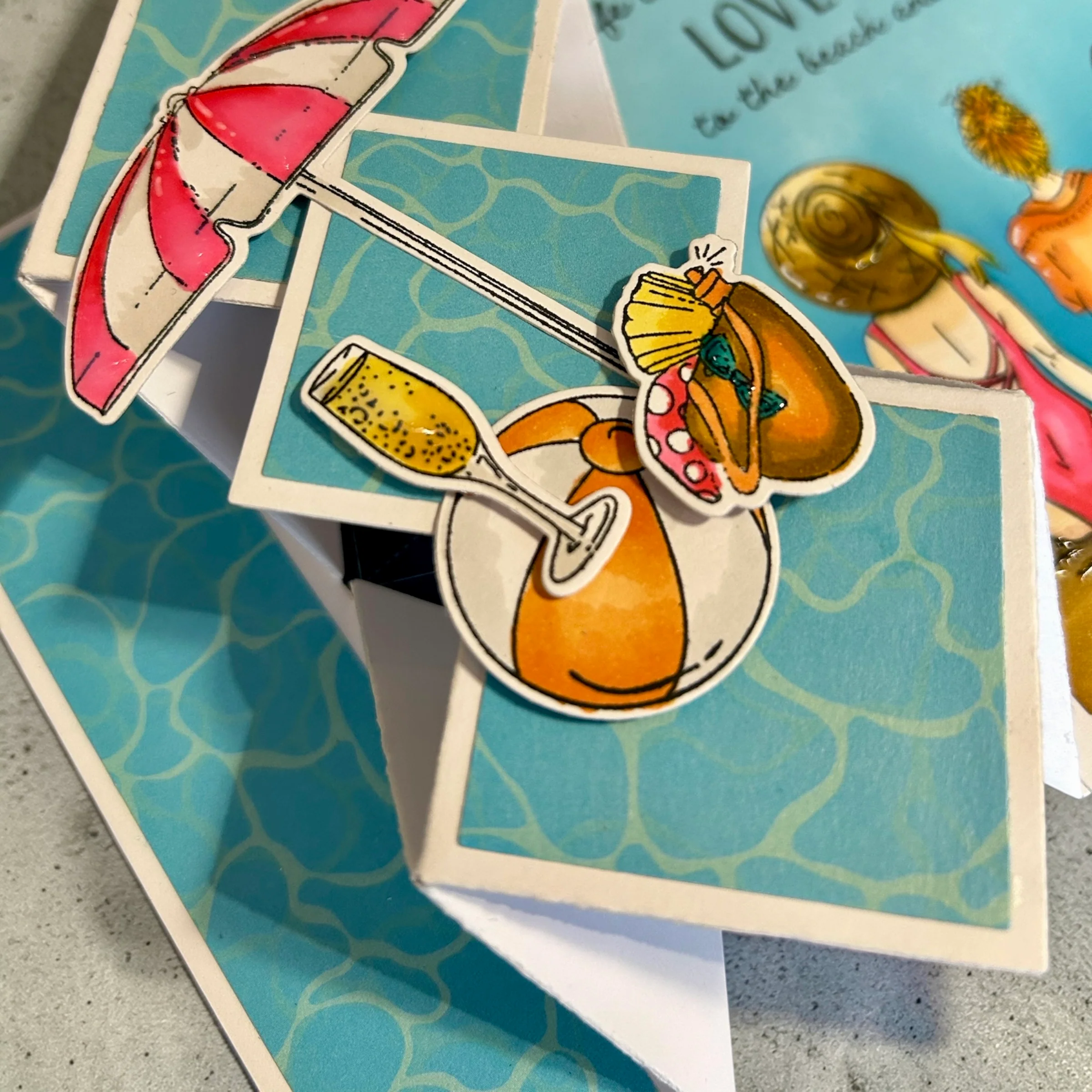 Made to Surprise A5 Stamp and Die Set Scene Builder | Let The Good Times Roll - Image 2