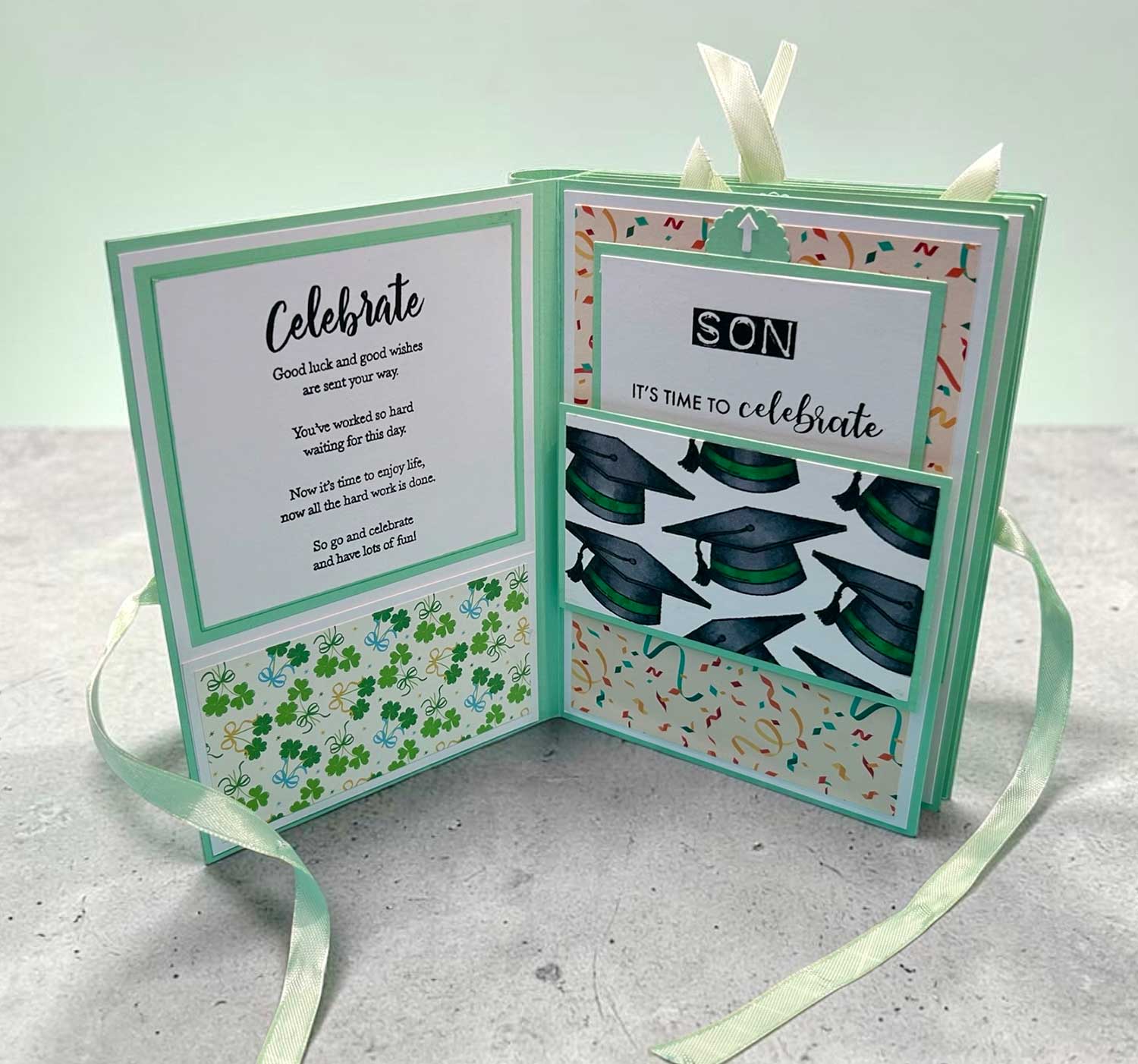 Made to Surprise A5 Stamp and Die Set Way To Go! | Slide & Hide - Image 2