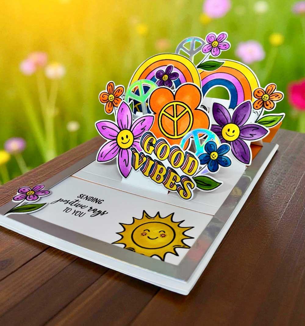 Made to Surprise A5 Stamp and Die Set You Are My Sunshine | Glide & Slide - Image 2