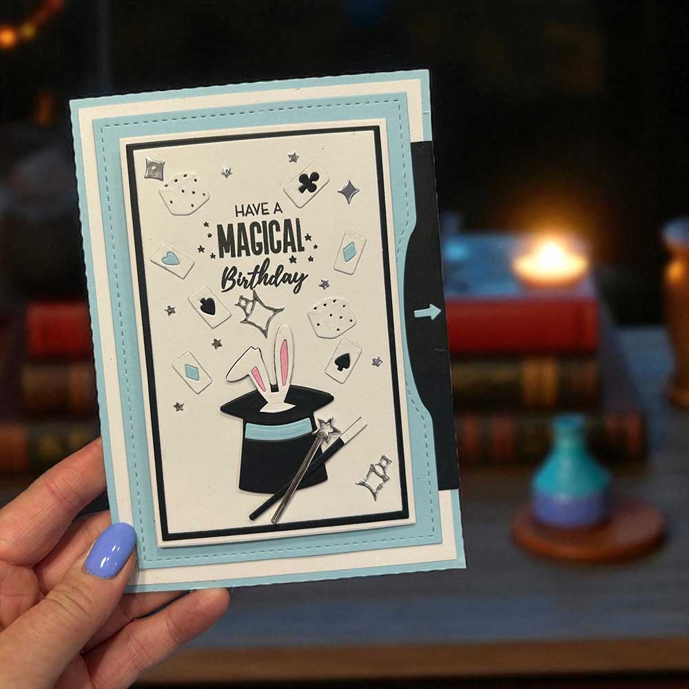 Made To Surprise Stamp & Die Set - With A Little Luck | All Fun & Games - Image 4