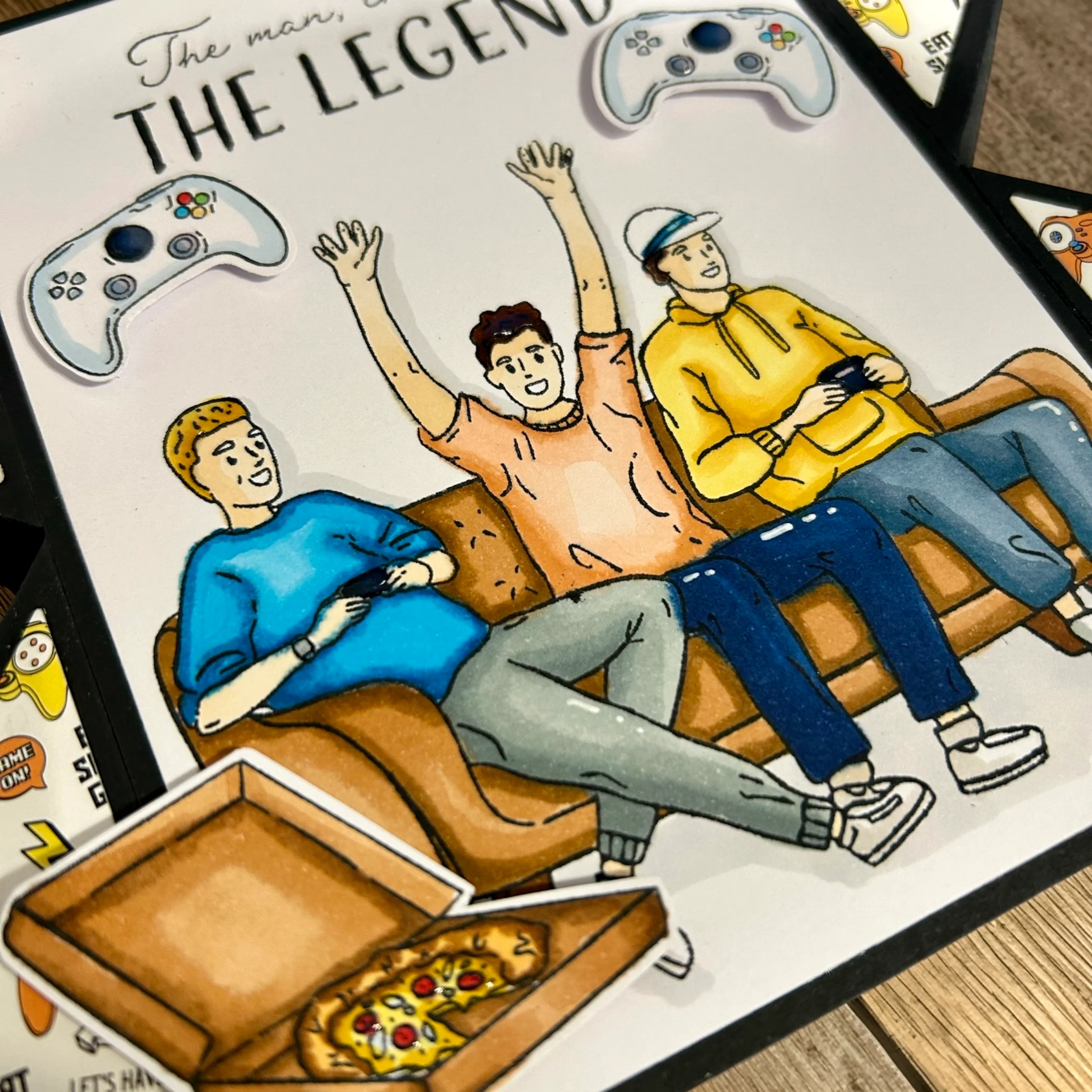 Made to Surprise A5 Stamp Games Night | Let The Good Times Roll - Image 4