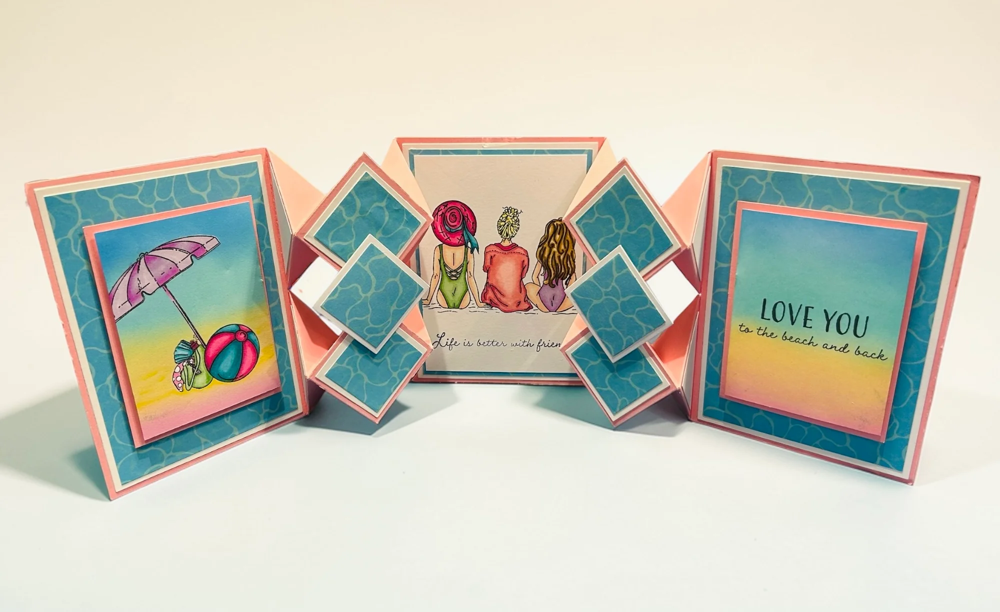 Made to Surprise A5 Stamp Life's A Beach | Let The Good Times Roll - Image 2