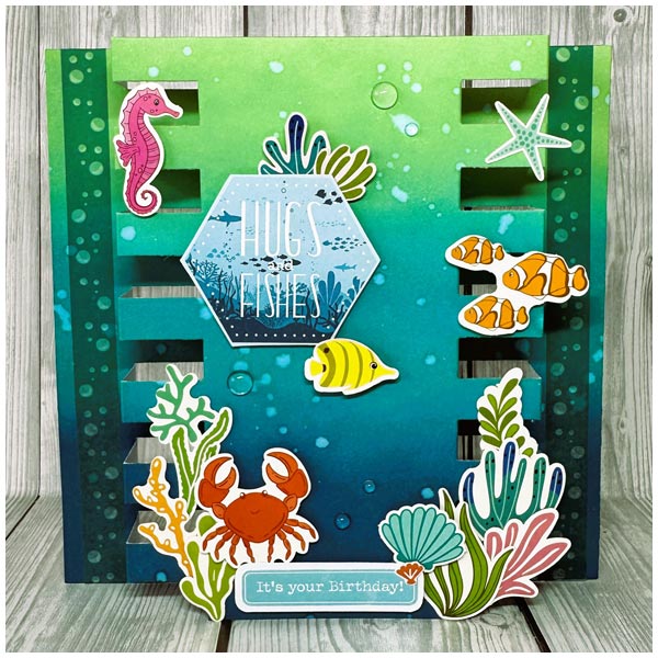 Made To Surprise A5 Washi Tape Under The Sea By Sam Calcott | 3 Sheets - Image 2