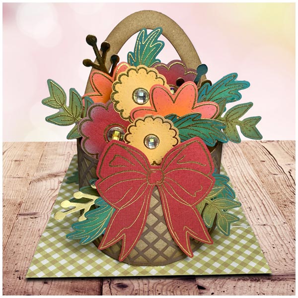 Made To Surprise Die & Clear Stamp Set 3D Delight Additions Floral & Hats by Sam Calcott | Set of 28 - Image 2