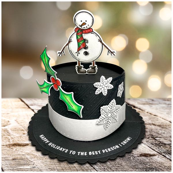 Made To Surprise Die & Clear Stamp Set 3D Delight Additions Floral & Hats by Sam Calcott | Set of 28 - Image 5