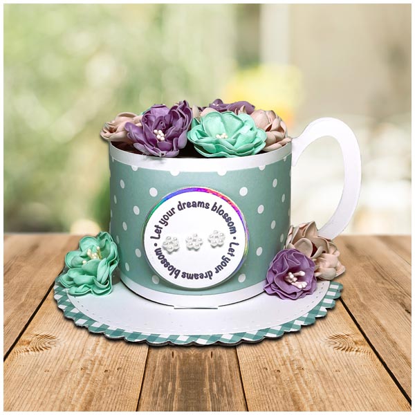 Made To Surprise Die & Clear Stamp Set 3D Delight Additions Love & Cake by Sam Calcott | Set of 28 - Image 5