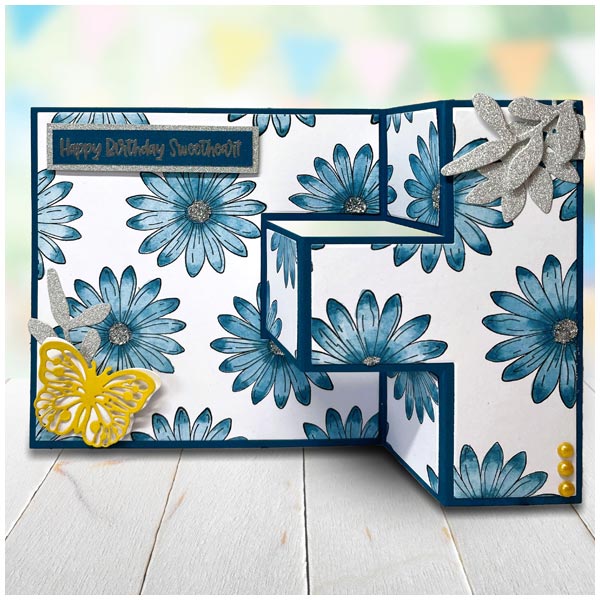 Made To Surprise Die Set 6in x 6in Tri-Fold Showstopper Mechanism Set of 7 | Showstopper Collection - Image 2