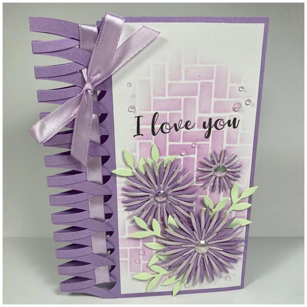 Made To Surprise Die Set Creative Cuts Curves & Squares Lace Folding by Sam Calcott | Set of 2 - Image 2