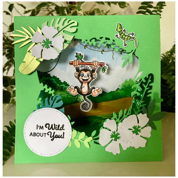 Made To Surprise Die Set Just Chillin' Outline by Sam Calcott | Set of 4 - Image 6