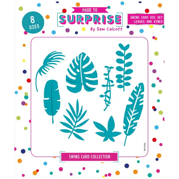 Made To Surprise Die Set Leaves & Vines Additions by Sam Calcott | Set of 8