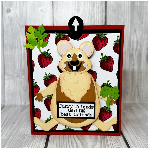 Made To Surprise Die & Stamp Set It's Only More Puppets Gorgeous Guinea Pig | Set of 36 - Image 2