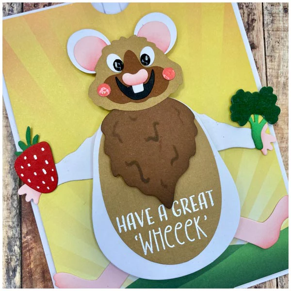Made To Surprise Die & Stamp Set It's Only More Puppets Gorgeous Guinea Pig | Set of 36 - Image 3