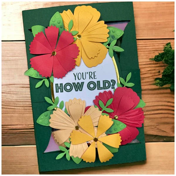 Made To Surprise Die & Stamp Set Showstoppers Build 'em Up Flowers & Leaves Layered Dies | Set of 44 - Image 2