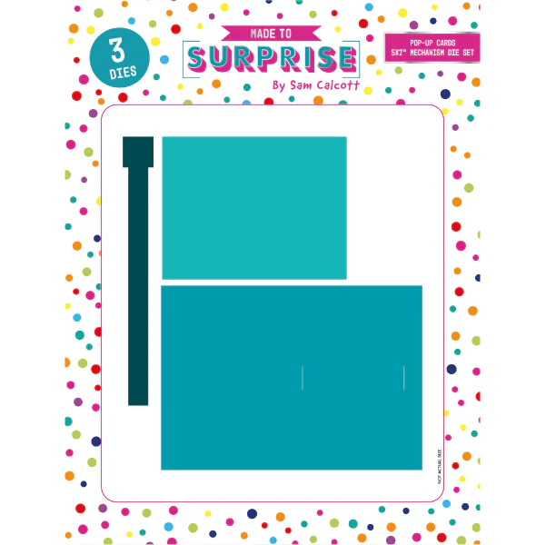 Made To Surprise Mechanism Die Set Everyday Pop-Up 5in x 7in Card Creator | Set of 3