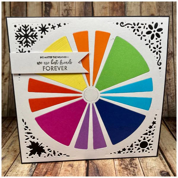 Made To Surprise Overlay Die Set 6in x 6in Whatever The Weather Set of 5 | Reveal Wheel Collection - Image 3