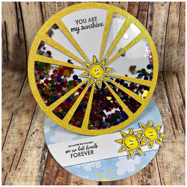 Made To Surprise Overlay Die Set 6in x 6in Whatever The Weather Set of 5 | Reveal Wheel Collection - Image 4