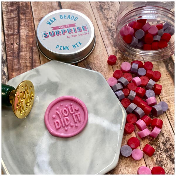 Made To Surprise Wax Seal Cooling Plate Happy Mail - Image 3